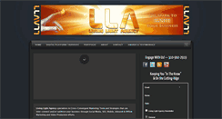 Desktop Screenshot of livinglightagency.com